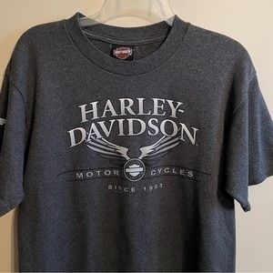Harley Davidson Motorcycles Gray T Shirt Men’s Large